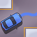 車の道を描く